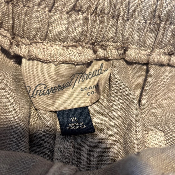 Universal Thread High Waist Drawstring Shorts - Tan - Picture 2 of 12